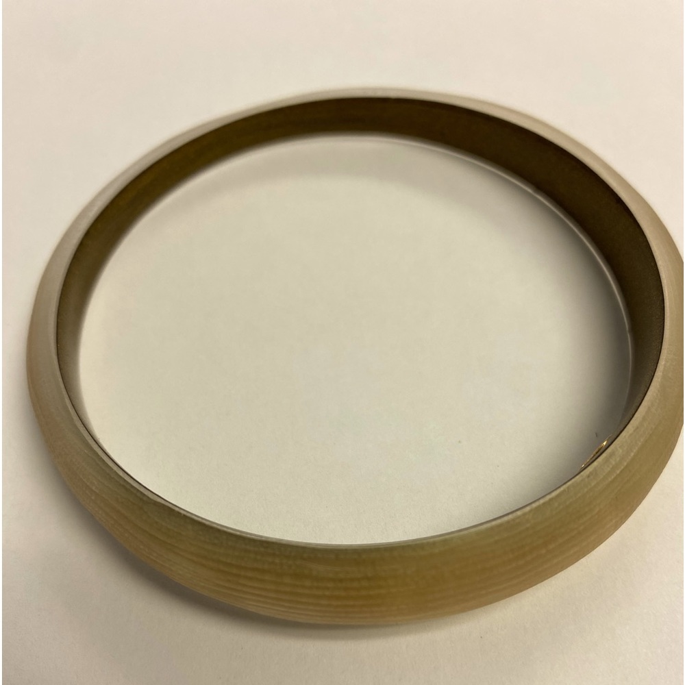 Alexis Bittar Lucite gold tapered Bangle Bracelet